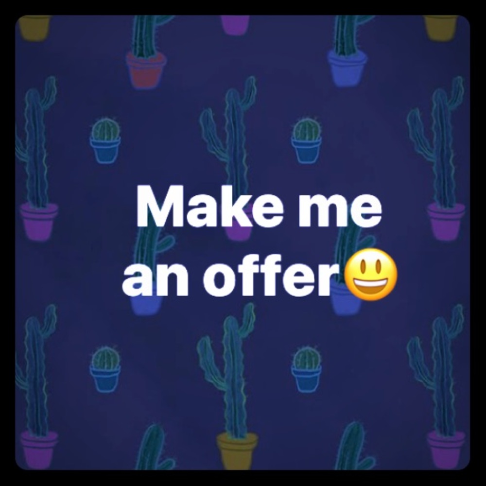 Reasonable offers welcome!